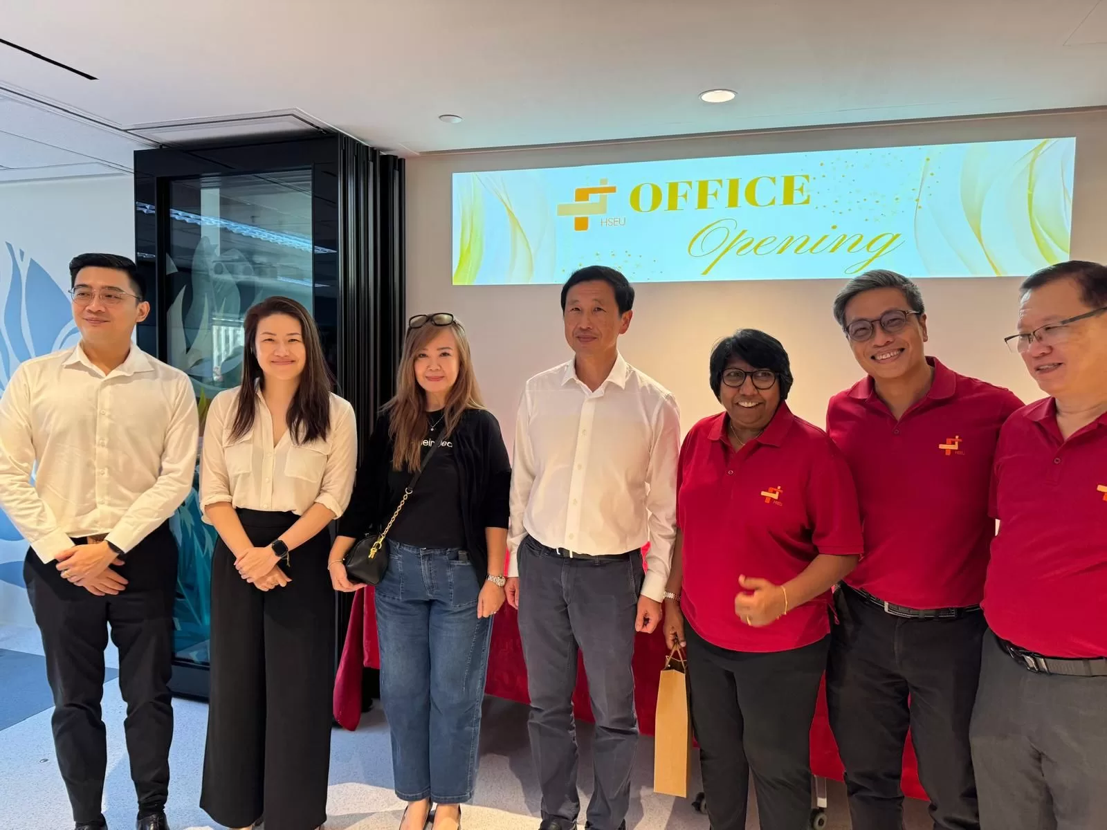 NTUC HSEU Opening with Health Minister Ong Ye Kung